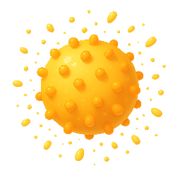 pollen-dust stylized as shiny