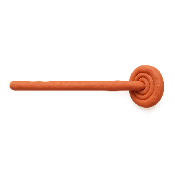laser-beam stylized as claymation