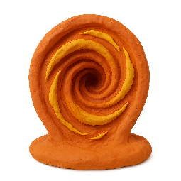 portal stylized as claymation