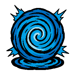 portal stylized as comic