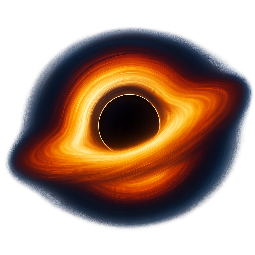 black-hole stylized as digital