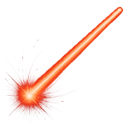 laser-beam stylized as digital