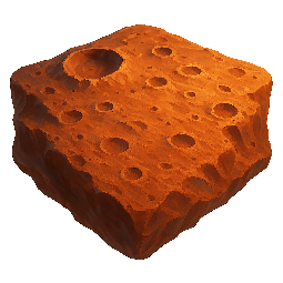 planet-surface-texture stylized as digital