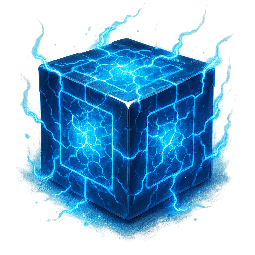 quantum-cube stylized as digital