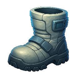 spacesuit-boot stylized as digital
