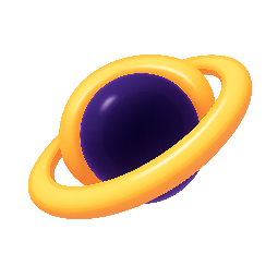 black-hole stylized as shiny