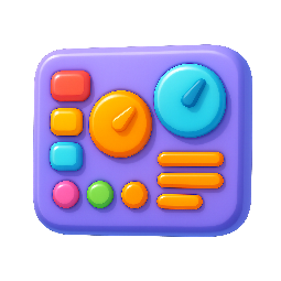 control-panel stylized as shiny