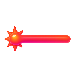 laser-beam stylized as shiny