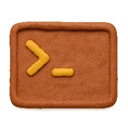 terminal-prompt stylized as claymation