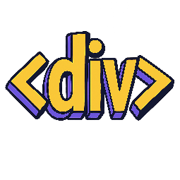 code-snippet-div stylized as comic