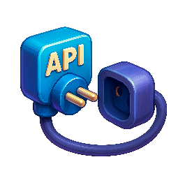api-plug stylized as digital