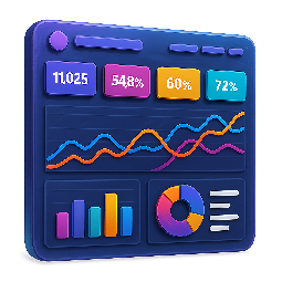 dashboard-mockup stylized as digital