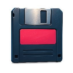 floppy-disk stylized as digital
