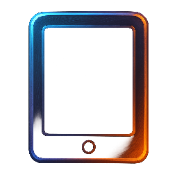 tablet-outline stylized as digital