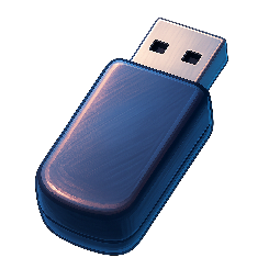 usb-drive stylized as digital