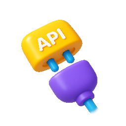 api-plug stylized as shiny
