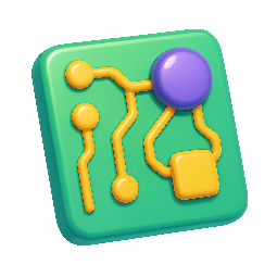 circuit-board stylized as shiny