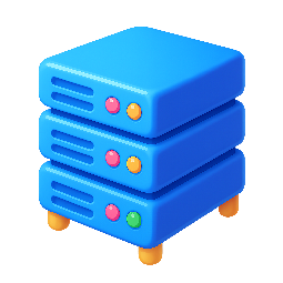 server-rack stylized as shiny