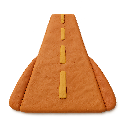 highway-stretch stylized as claymation