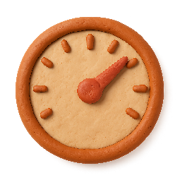 speedometer stylized as claymation