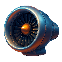 jet-engine stylized as digital