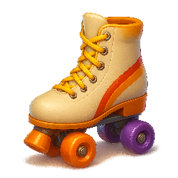 roller-skate stylized as digital