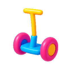 segway stylized as shiny