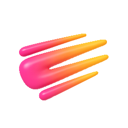speed-lines stylized as shiny